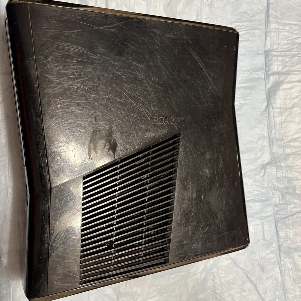 Microsoft Xbox 360 S Slim 250GB Console Only Untested For Parts Repair